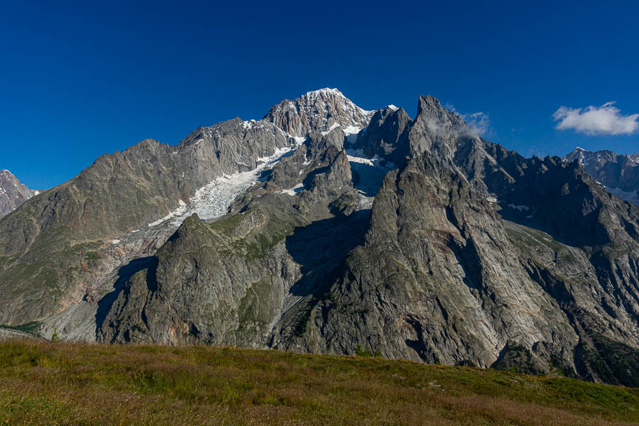 Mont Blanc et aiguilles de Peuterey