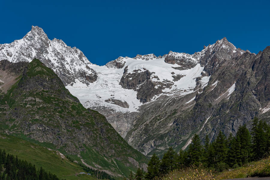 Tour Noir, 3837 m, et glacier de l'A Neuve