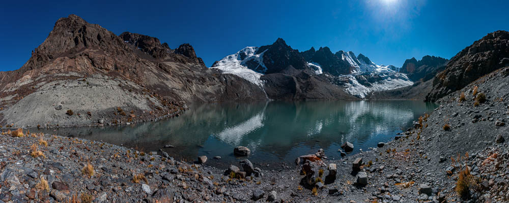 Lac glaciaire du Condoriri, 4893 m