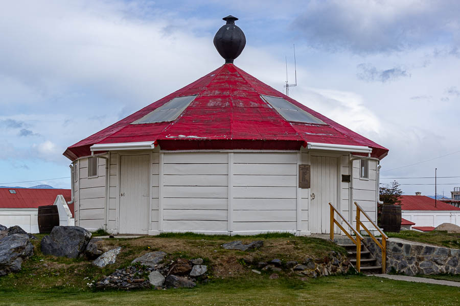 Ushuaia, musée maritime : réplique du phare du bout du monde