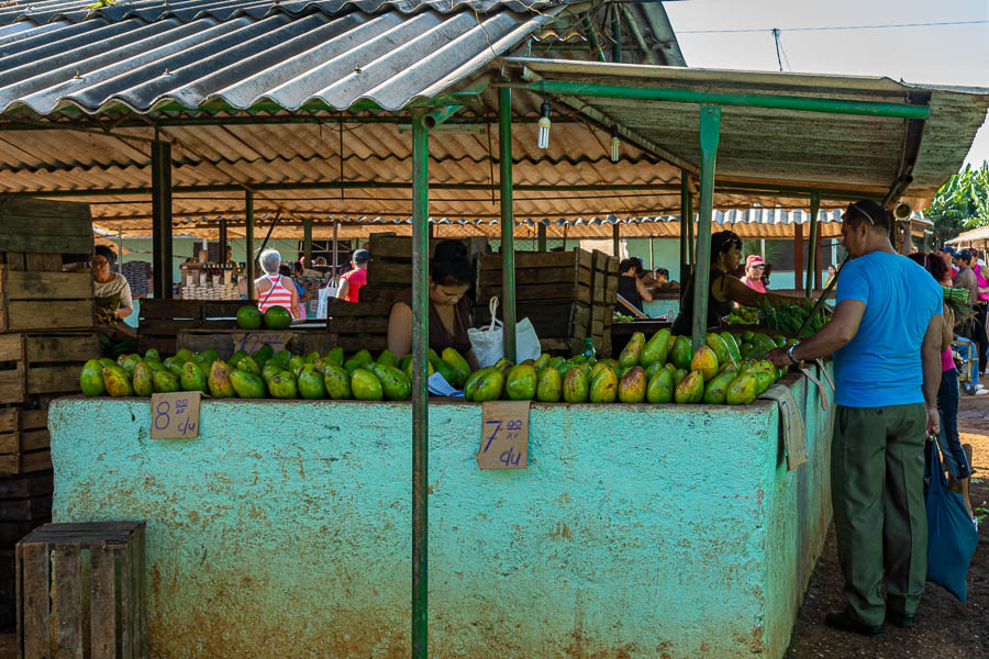 Camagüey : marché, avocats