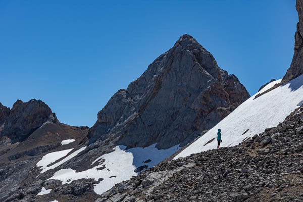 Horcados Rojos : pico de Santa Ana, 2602 m