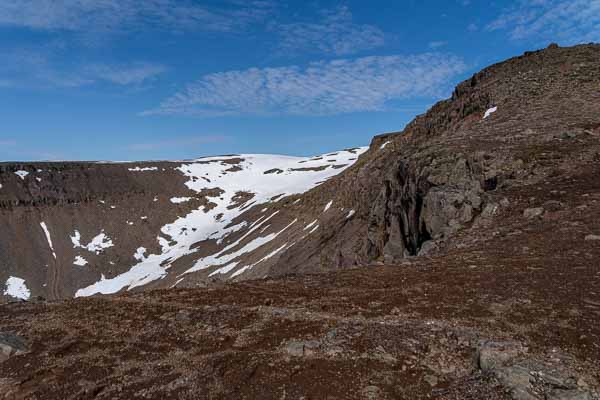 Qeqertarsuaq : randonnée, dernier raidillon
