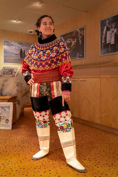 Costume groenlandais de l'ouest