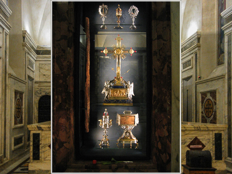 Sainte-Croix-de-Jérusalem, chapelle des reliques
