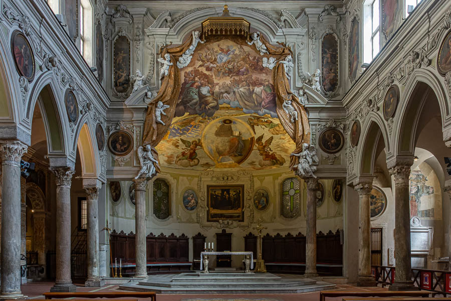 Naples, cathédrale : chapelle du baptistère
