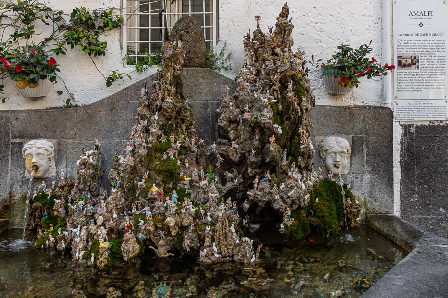 Amalfi : fontaine
