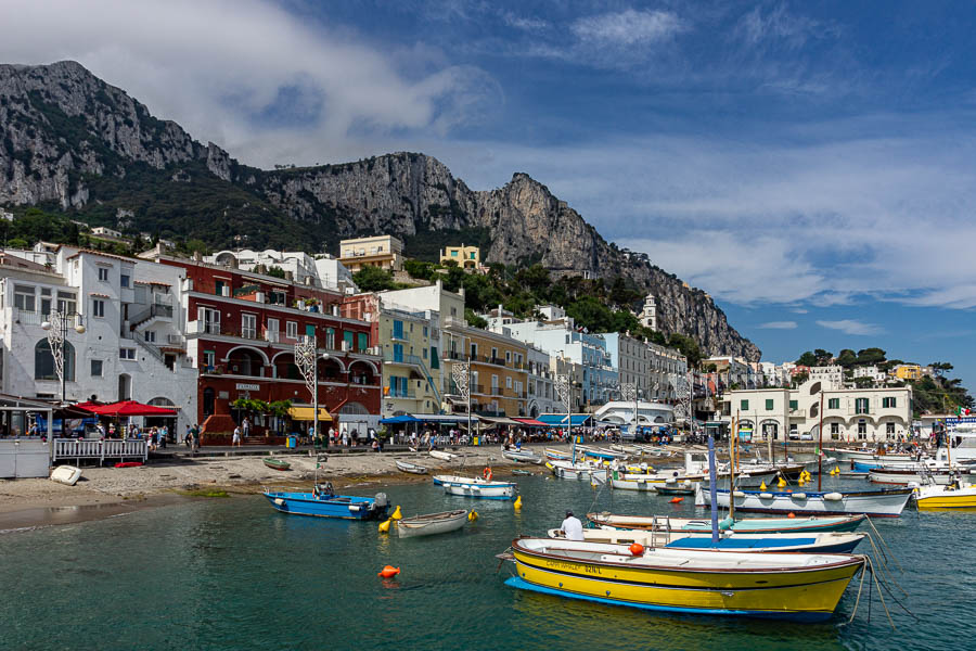 Capri : port de Marina Grande