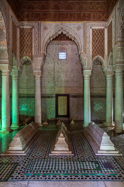Marrakech : tombeaux saadiens