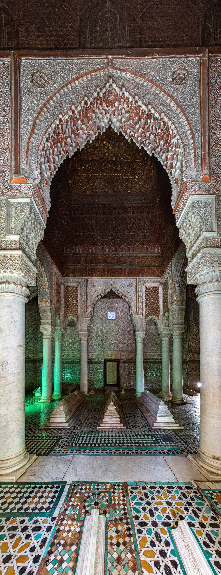 Marrakech : tombeaux saadiens
