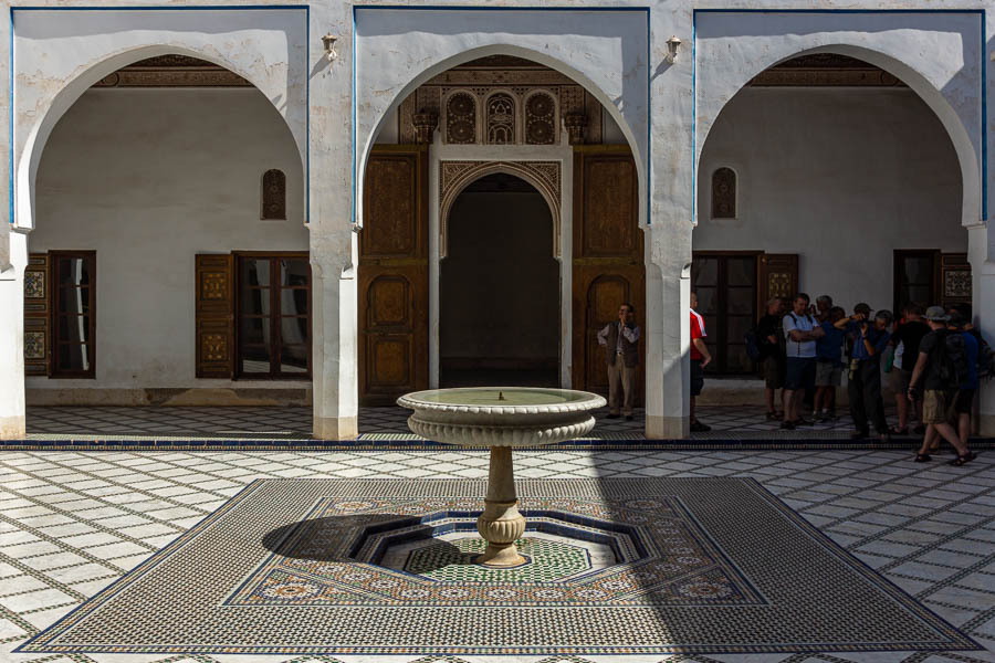 Marrakech : palais de la Bahia