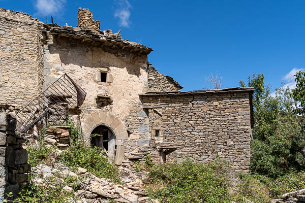 Otín, village abandonné