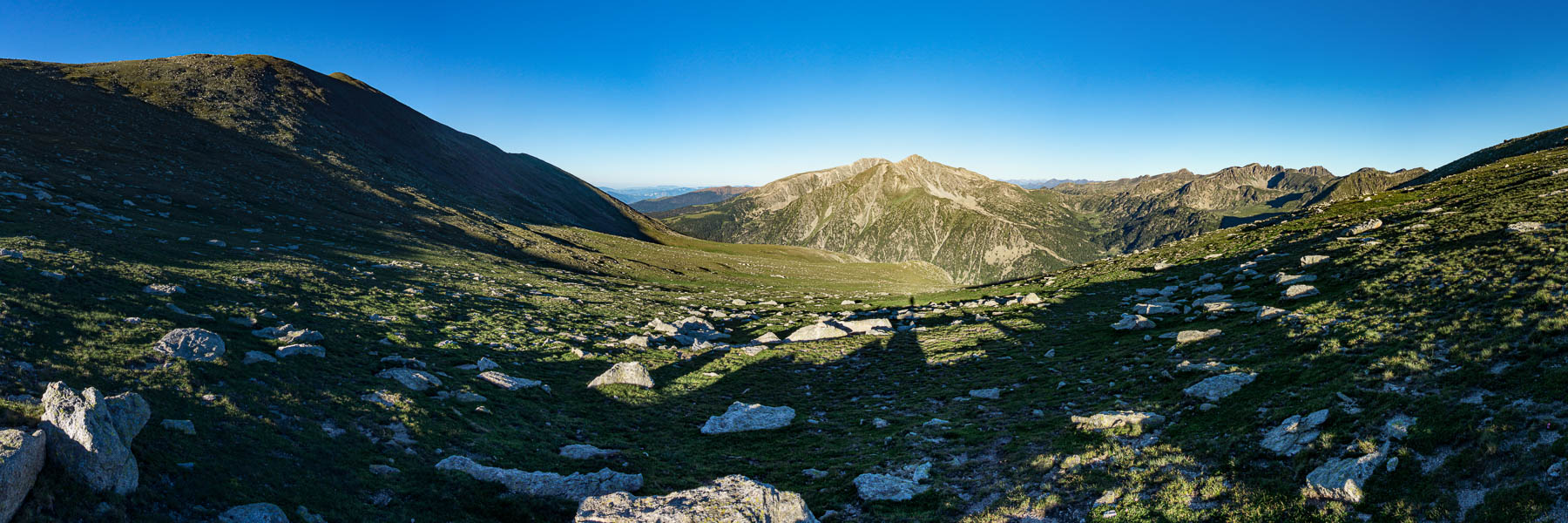 Portella de Calm Colomer, 2670 m : vue ouest