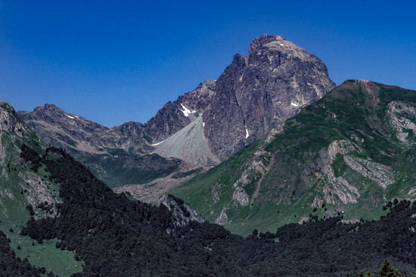 Pic diu Midi d'Ossau, 2884 m