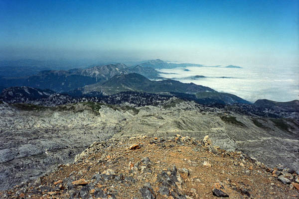 Pic d'Anie, 2504 m : vue ouest