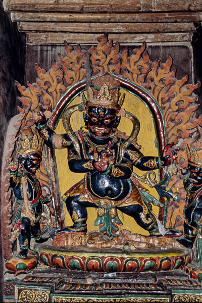 Gyantse, Kumbum : Jung Dul, manifestation de Vajrapani