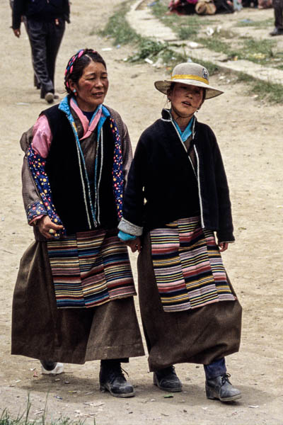 Festival de Gyantse : Tibétaines