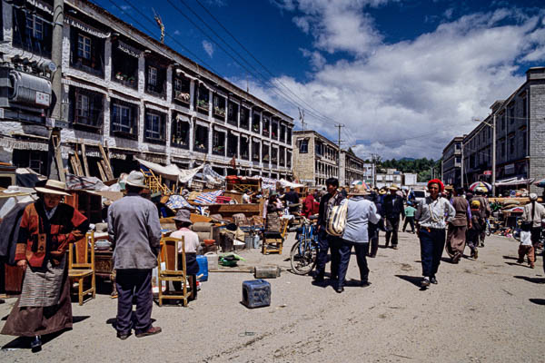 Rue du vieux Lhasa