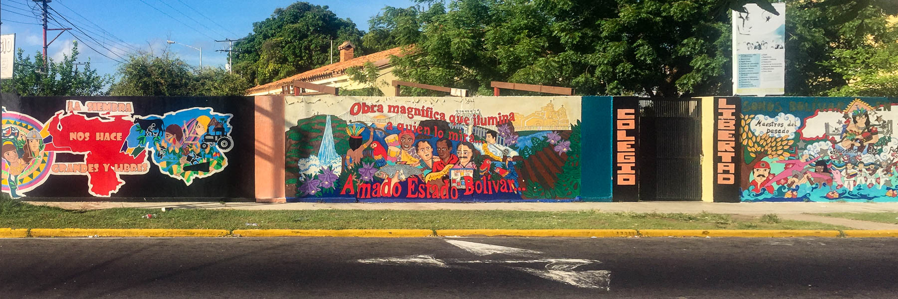 Ciudad Bolívar : peinture murale