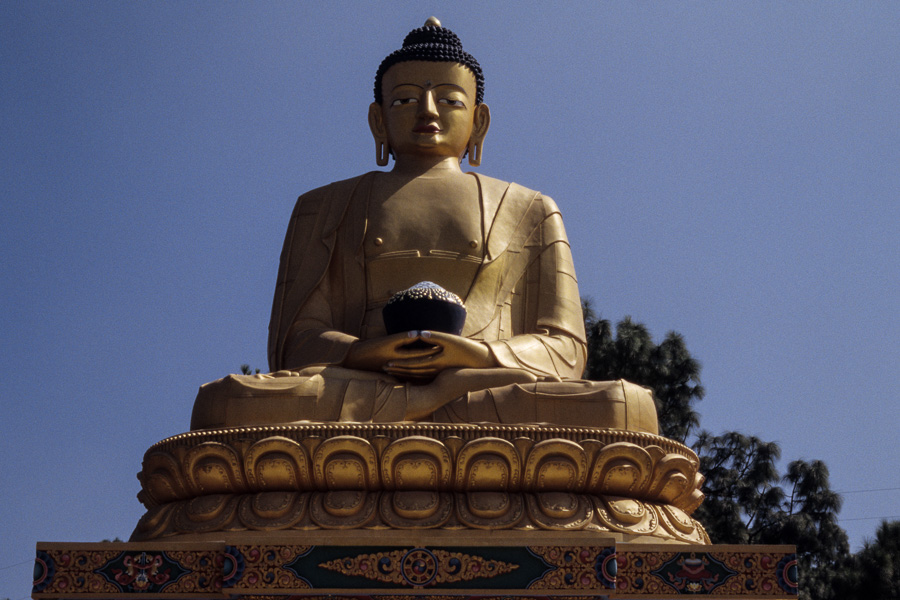 Bouddha de Swayambunath