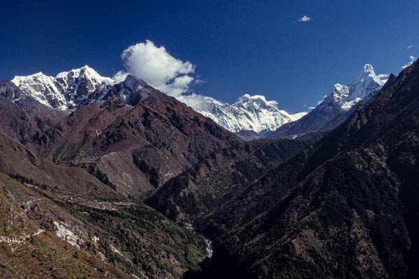 Sagarmatha (Everest), Lhotse et Ama Dablam