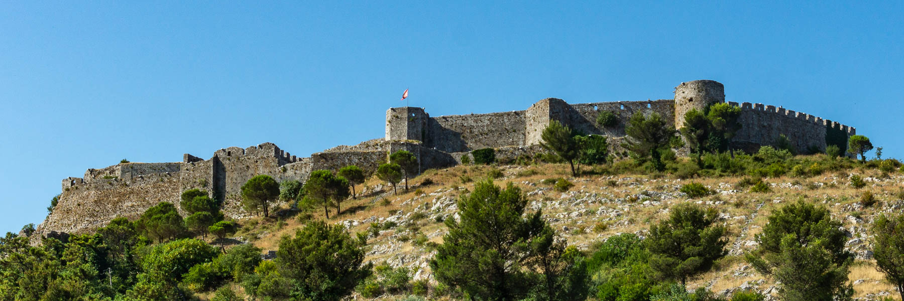 Shkodra : citadelle de Rozafa