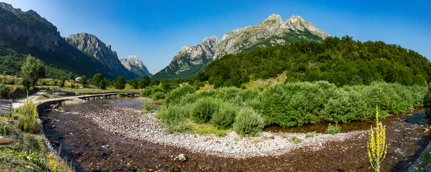 Vallée de Vusanje, 985 m