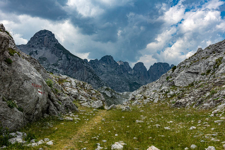 Col de Peja, 1700 m