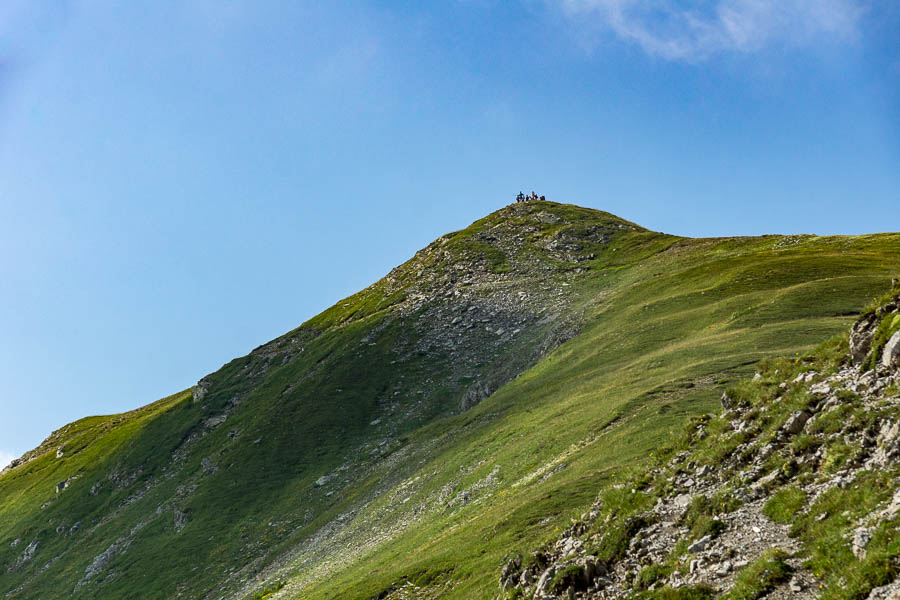 Sommet des trois frontières : Tromeda, 2366 m