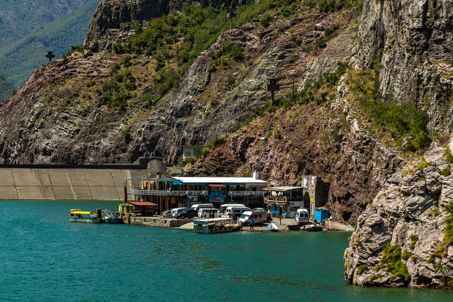 Lac Koman : barrage