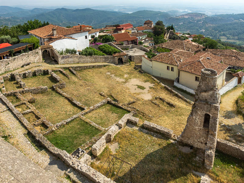 Kruja : citadelle