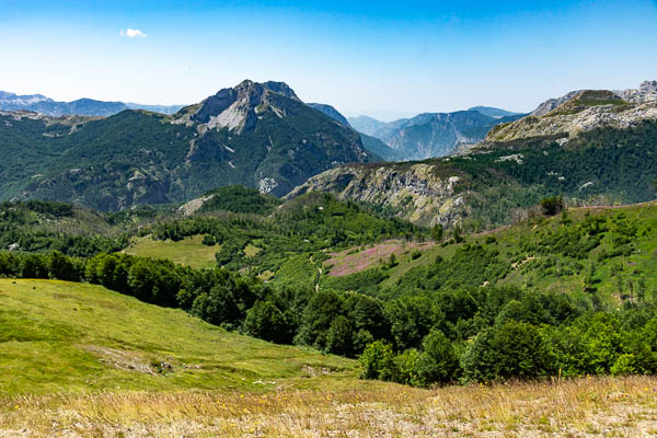 Pic de Greben : vue ouest