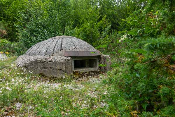 Blockhaus, héritage d'Enver Hoxha
