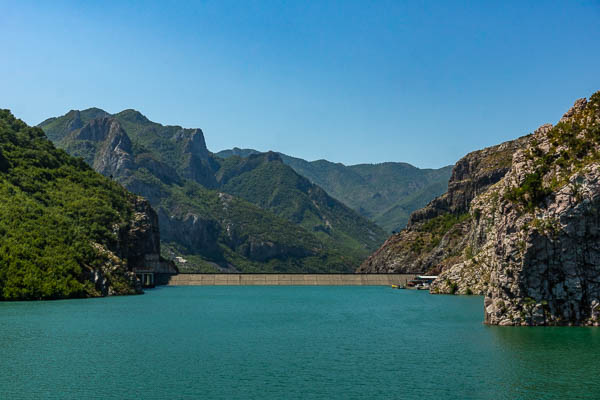Lac Koman : barrage