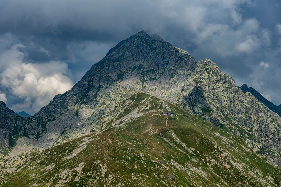 Refuge Coda et mont Mars