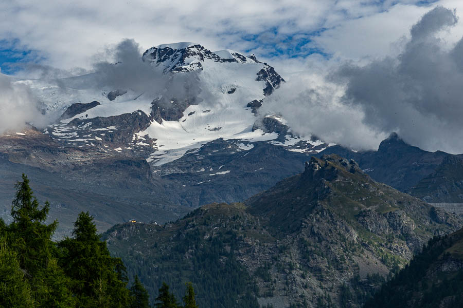 Massif du mont Rose : pyramide Vincent