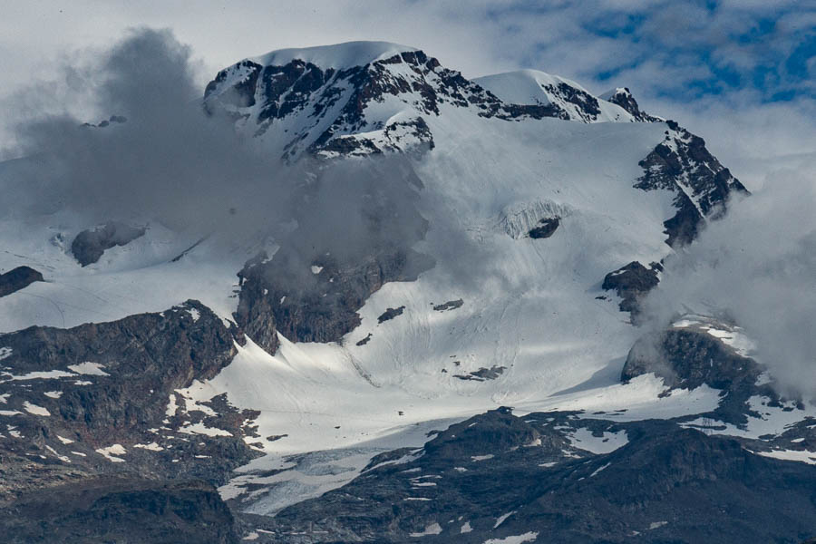 Massif du mont Rose : pyramide Vincent