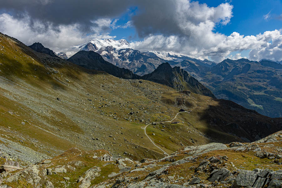 Refuge Grand Tournalin, massif du mont Rose