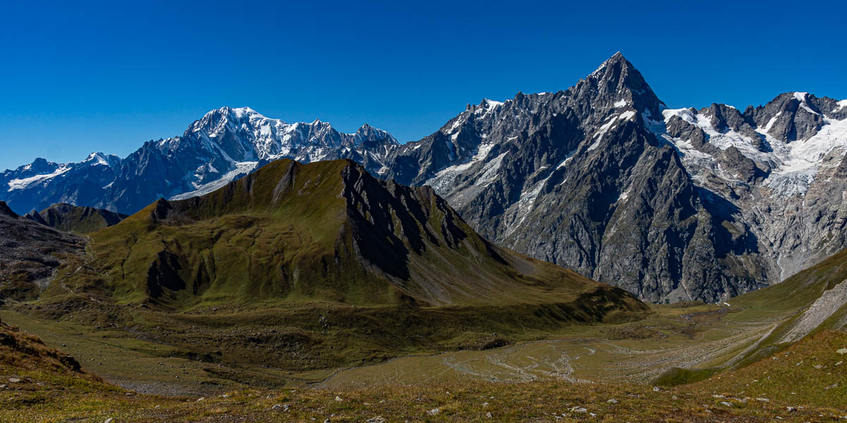 Mont Blanc et Grandes Jorasses