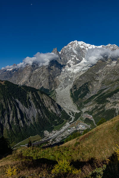 Mont Blanc, entrée du tunnel