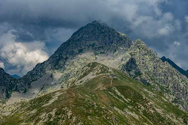 Refuge Coda et mont Mars