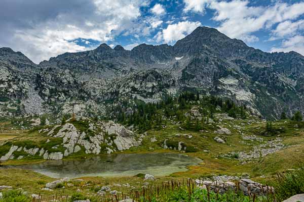 Lac Long sous le mont Mars, 2600 m