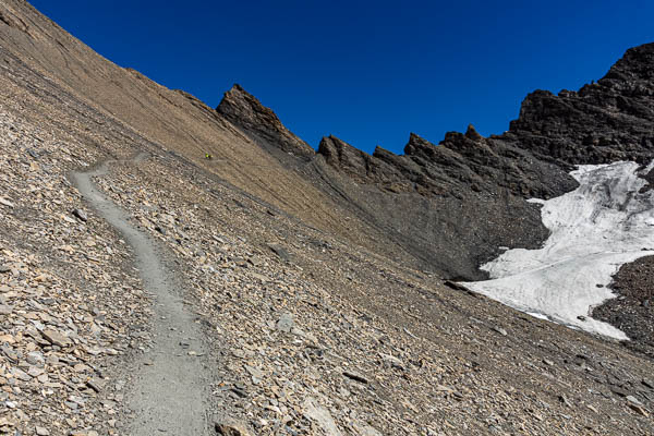 Col de Malatra : versant ouest