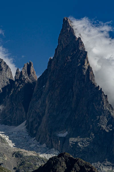 Dames Anglaises et aiguille Noire de Peuterey, 3772 m