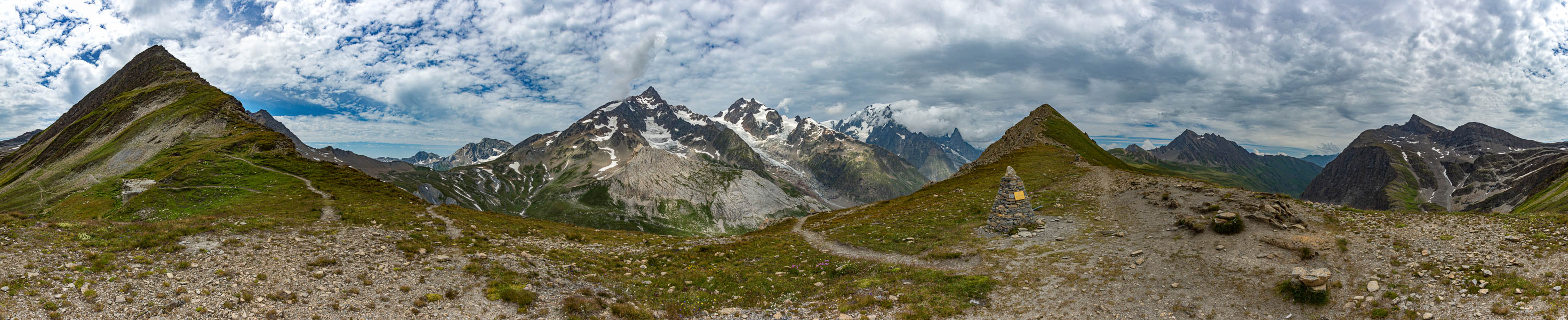 Panorama du col de Chavannes