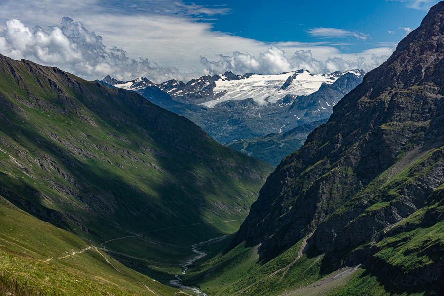 Vallon de Chavannes et glacier du Ruitor