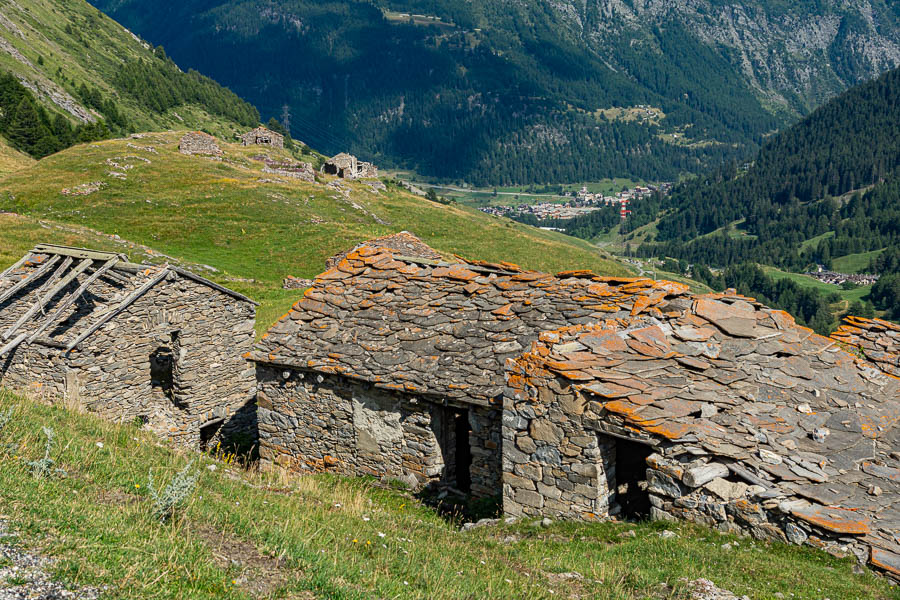 Ruines au-dessus de La Thuile