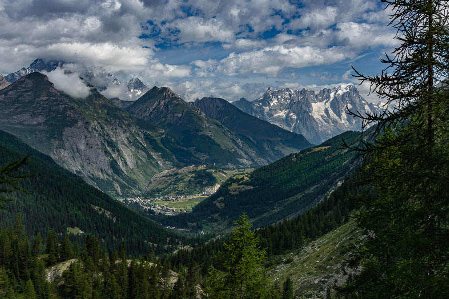 La Thuile et Grandes Jorasses