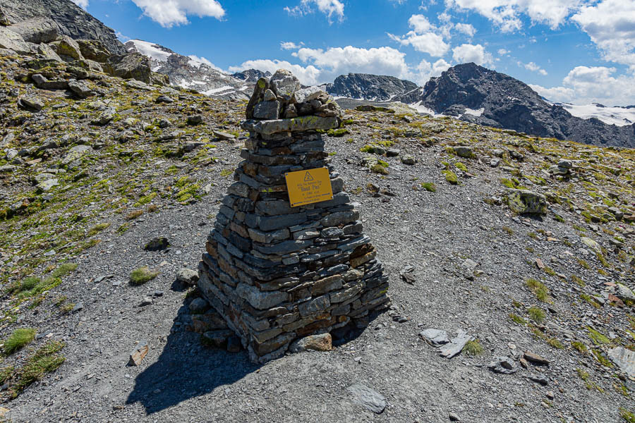 Col du Haut pas, 2860 m