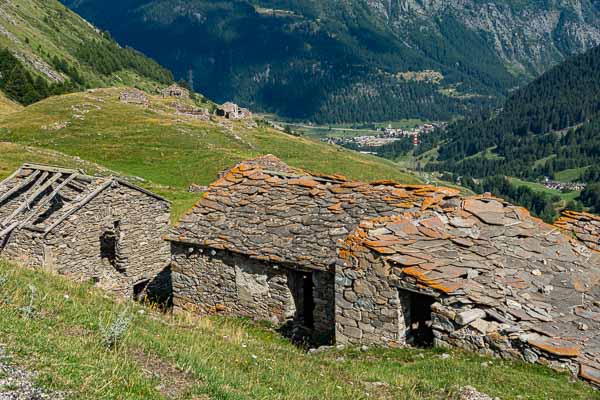 Ruines au-dessus de La Thuile